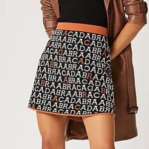 Anthropologie Maeve Abracadabra Knit Mini Skirt XS